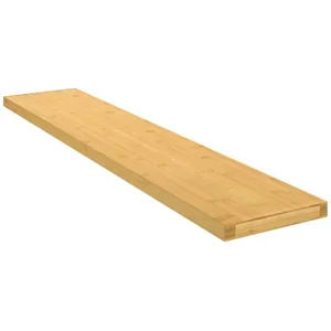 vidaXL Étagère murale 100x20x2,5 cm bambou pas cher