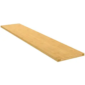 vidaXL Étagère murale 100x20x1,5 cm bambou pas cher