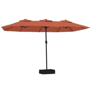 Parasol Déporté Inclinable Blanc Carré 3x3m - Milan | Leroy Merlin