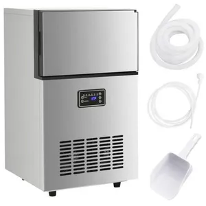Comparateur de prix : vidaXL Appareil à glaçons 420 W argenté 45 kg / 24 h vidaXL vidaXL