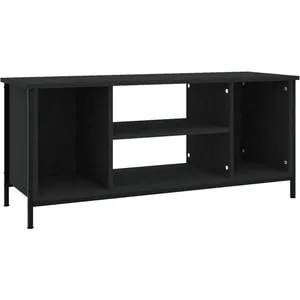 Comparateur de prix : vidaXL Meuble TV noir 102x35x45 cm bois d'ingénierie 826285