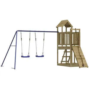 Comparateur de prix : vidaXL Aire de jeux d'extérieur bois de pin imprégné