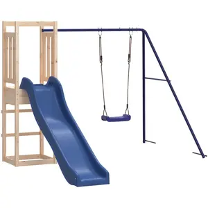 Comparateur de prix : vidaXL Aire de jeux d'extérieur bois de pin massif