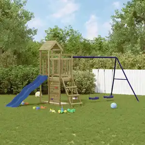 Comparateur de prix : vidaXL Aire de jeux d'extérieur bois de pin imprégné