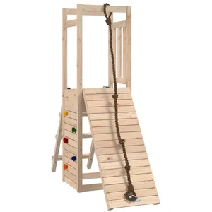 Comparateur de prix : vidaXL Aire de jeux d'extérieur bois de pin massif