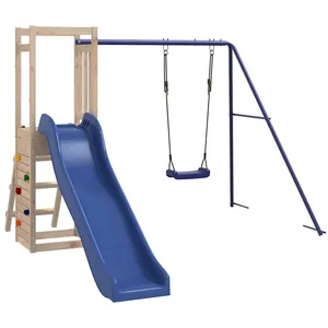 Comparateur de prix : vidaXL Aire de jeux d'extérieur bois de pin massif