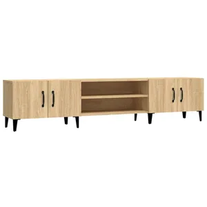 Comparateur de prix : vidaXL Meubles TV chêne sonoma 180x31,5x40 cm bois d'ingénierie