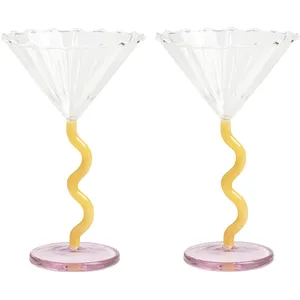 &Klevering & klevering - Coupe à champagne Marin - Multicolore - Verre pas cher