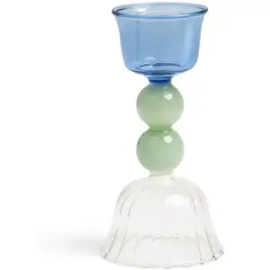 Comparateur de prix : & klevering - Bougeoir Tulip - Multicolore - Verre