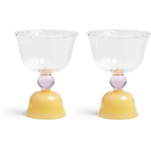 & klevering - Verre à vin Tulip - Jaune - Verre pas cher