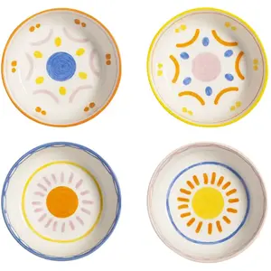 &Klevering - Bols Boavista - Set de 4 Multicolore taille unique pas cher