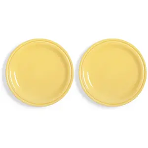 &Klevering - Assiettes Mochi - Set de 2 Jaune M pas cher