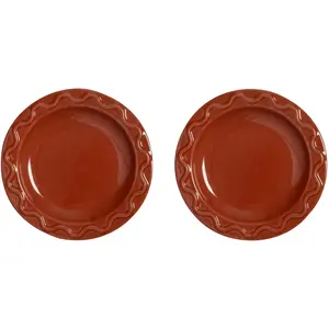 Comparateur de prix : & klevering - Assiette à mignardises Mochi - Marron - Porcelaine