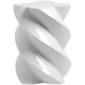 Table d'appoint grise 39,5 cm Marshmallow - &Klevering pas cher