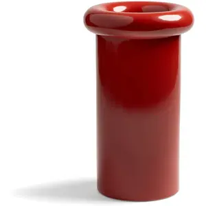 & klevering - Vase Turban - Rouge - Grès
