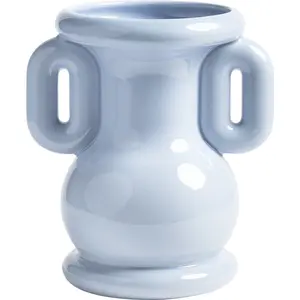 Comparateur de prix : & klevering - Vase Amfora - Bleu - Grès émaillé