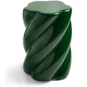 & klevering - Tabouret Marshmallow - Vert - Polyrésine pas cher