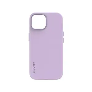 Decoded Coque MagSafe pour iPhone 15 Silicone Mat Doux Lavande