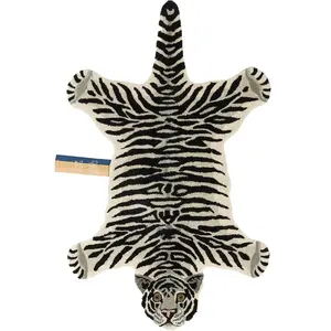 Doing Goods Tapis Tigre enneigé L - 1.45.10.005.020.5 pas cher