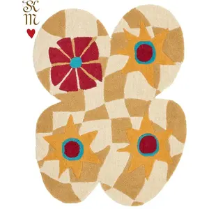 Doing Goods Tapis Chunky Check papillon XL - 1.45.10.122.099.6