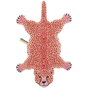Doing Goods Tapis léopard rose XL - 1.45.10.099.030.6