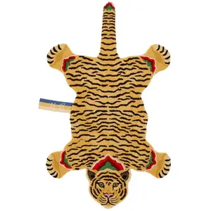 Doing Goods Tapis tigre Babul Bombay L - 1.45.10.097.710.5 pas cher