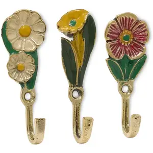 Doing Goods - Patères Posy - Set de 3 Laiton taille uniqueVendu parsmallable