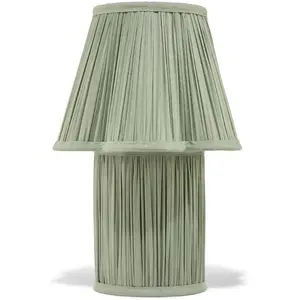 Doing Goods - Lampe à poser en soie Myra Sauge S pas cher