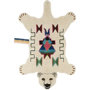 Doing Goods Grand tapis en laine Ours
