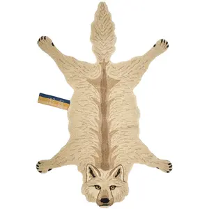 Doing Goods Tapis Woozy Wolf L - 1.45.10.078.020.5 pas cher