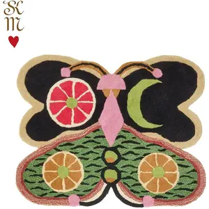 Doing Goods Tapis Tip Top tigre papillon L - 1.45.10.130.099.5 pas cher