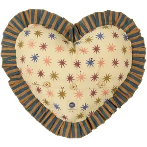 Doing Goods - Coussin coeur Noa Star Multicolore taille unique pas cher