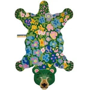 Doing Goods Tapis ours Josie Jardin XL - 1.45.10.139.040.6 pas cher