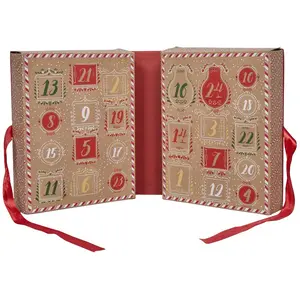 Calendrier de l'Avent avec bougies de Noël - Cadeau de Noël - Calendri... pas cher