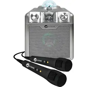 N-Gear Block Disco Star 710 Silver enceinte de soirée pas cher