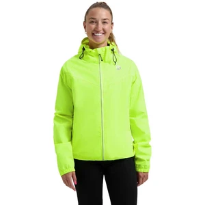Veste de pluie femme et homme jaune rogelli commuter core pas cher