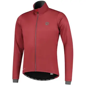 Veste velo hiver rogelli essential   homme   bordeaux