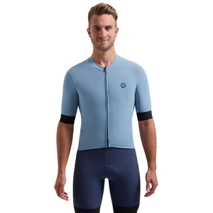 Comparateur de prix : Maillot manches courtes rogelli signature bleu homme