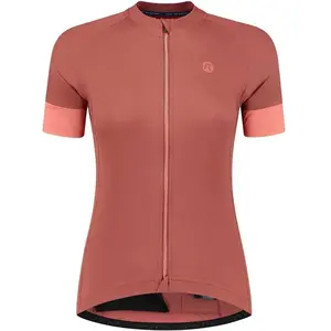 Rogelli Maillot Manches Courtes Velo Modesta rouge L pas cher