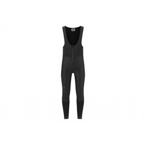 Cuissard long velo avec bretelless avec peau rogelli deep winter homme noir