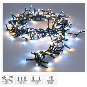 NULL Guirlande Snake 700 Leds Lumiere Froide Et Chaude 17m pas cher
