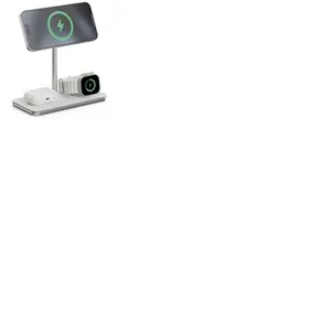 Comparateur de prix : Linq Connects Support de chargement sans fil 3-en-1 Lnq Qi2 15 W Blanc