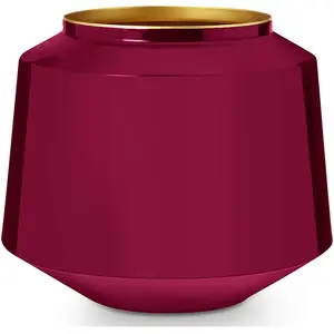 Vase métal Rose foncé 22cm Pip Studio pas cher