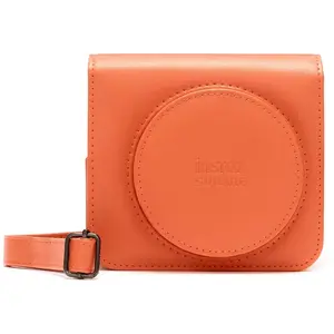 Comparateur de prix : Etui de protection Fujifilm pour appareil photo Fujifilm Instax SQ1 Orange