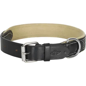 Collier pour chien HV Polo Iconic Noir S 3404093512-9000 pas cher