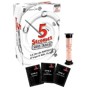 5 secondes sans tabous - Jeu dambiance - GOLIATH - Dès 18 ans pas cher