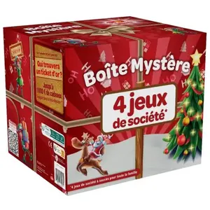 Comparateur de prix : GOLIATH Boite mystère 4 jeux de société