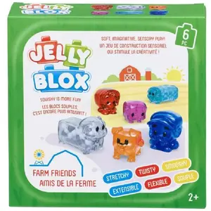 Coffret Amis de la ferme - Jeu de construction - JELLY BLOX - GOLIATH ... pas cher