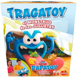 Goliath Jeu de Voyage : Sauvez Vos Jouets Avant Que Le Monstre ne Les avale, 31290, Bleu pas cher