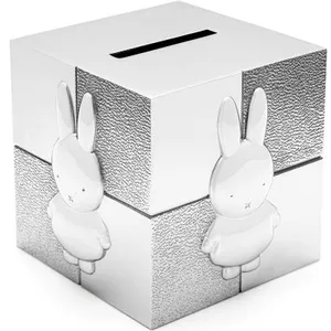 Zilverstad - Tirelire Cube Miffy Couleur ArgentVendu paramazon